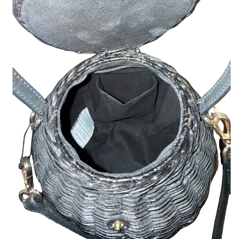 Ulla Johnson Tautou Basket Bag Black - Picture 7 of 8